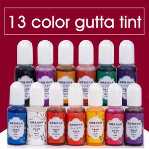 Kleurstof Dye Home 13 Kleuren Geurloos Diy Ambachten Sieraden Maken Handgemaakte Uv Epoxy Sneldrogend Hars Pigment Vloeibare Draagbare