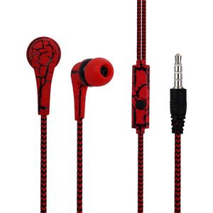 HOMEBARL Gevlochten Graan J5 Oordopjes Auricular Draad In Ear Stereo Oortelefoon Voor iphone Samsung Galaxy S6 S5 S4 S7 s8 Mic