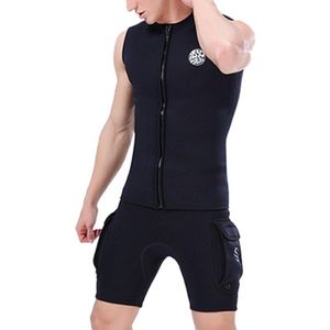 Outdoor Unisex Wetsuits 3Mm Neopreen Mouwloze Wetsuit Vest Voor Duiken Surfen