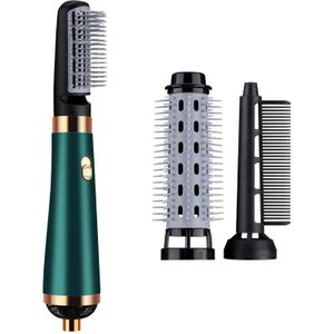 3 In 1 Stijltang Borstel Föhn Kam Elektrische Baard Borstels Keramische Haar Krultang Snelle Verwarming Stijltangen