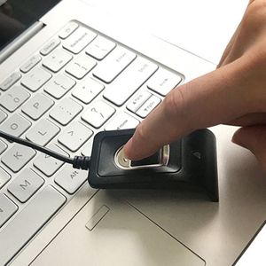 -Compacte Usb Vingerafdruklezer Scanner Betrouwbare Biometrische Toegangscontrole Aanwezigheidsregistratie Systeem