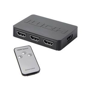 Hdmi-Compatibel Splitter 3 Port Hub Doos Auto Switch 3 In 1 Out Switcher 1080P Hd 1.4 Afstandsbediening controle Voor Hdtv Xbox360 Ps3 Project
