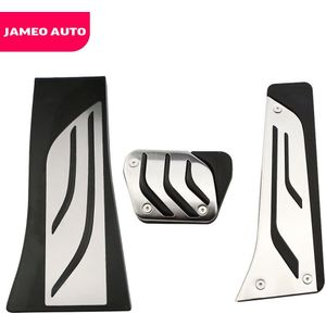 Jameo Auto Rvs Accelerator Gas Rem Voetsteun Pedal Pad Voor Bmw X5 X6 F15 F16 E70 E71 E72 - At Lhd Onderdelen