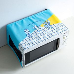 Kleine Verse En Eenvoudige Magnetron Cover Doek Waterdicht Cover Handdoek Stof Stofkap Oven Cover Home B