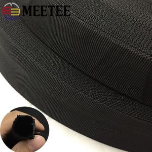 Meetee 10M Double-layer Polyester Webbing 25/28/32/38/50mm Breedte Lint voor Handtas Bagage Kledingstuk Handgemaakte Accessoires RD214