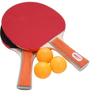 Hout Ping-Pong Racket Pingpong Duurzaam Ping Pong Bat Atletiek Kleur Draagbare Sport Tafeltennis Bat Praktische