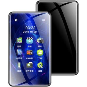 Muziekspeler 3.0-Inch Bluetooth Druk Full-Sn Muziek Speler, Bluetooth + Externe MP4 Met Fm-functie