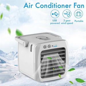 Draagbare Mini Airco Ventilator Persoonlijke Ruimte Fan Koeler Usb Arctics Cooling De Snelle Gemakkelijke Manier Om Cool Fan voor Thuis