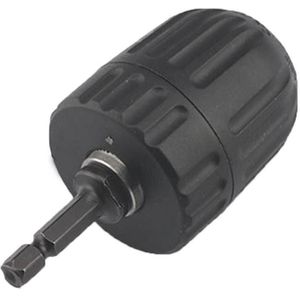 Snelspanboorhouder Driver Hex Shank Schroevendraaier Om Boor Converter 1/4 ''Hex Tot 3/8'' Boor Accessoires