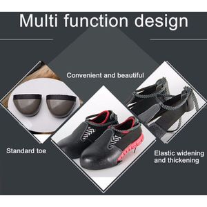 Anti-Smashing Anti-Slip Unisex Stalen Neus Veiligheidsschoenen Cover Universal Industrie Beschermende Overschoenen