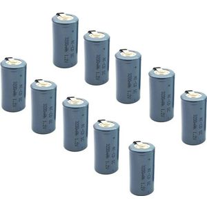 12 Pcs 3200 Mah Oplaadbare Batterij Sub C Batterij Sc 3200 Mah 1.2 V Batterij Vervanging 1.2 V Met Tab