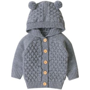 TChildren Kids Herfst Kleding Baby Boy Meisje Katoen Pluche Bal Casual Trui Bovenkleding Jas Kleding