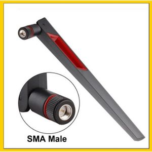 12dBi Dual band 2.4 GHz/5.8 Ghz Wifi antenne Wifi router antenne AP antenne RP SMA MALE/SMA mannelijke connector