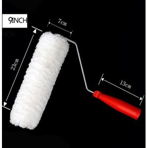 9 Inch Multifunctionele Verf Roller Borstel Set Muur Steel Schilderen Tool Craft Verf Foam Rollers Decorateurs Borstel Glad Gereedschap