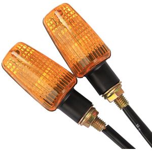 4 Stuks Universele Motorcycle Knipperlichten Blinker Bulb Amber Knipperlicht Voor Honda Kawasaki Suzuki Yamaha Lamp