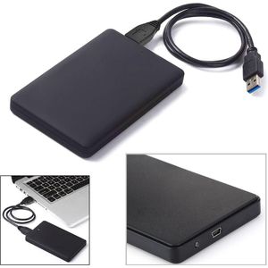 Vktech Slim Portable 2.5 Inch Hdd Behuizing Usb 2.0 Externe Harde Schijf Case Usb 2.0 Mobiele Harde Schijf box Voor Pc