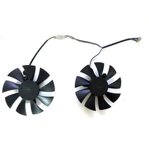 Diy 2 Stuks 85Mm 12V 4pin PLA09215B12H RTX3080 Gpu Fan Voor Dell RTX3070 RTX3080 RTX3090 Videokaart Fan vervanging Cooling Fans