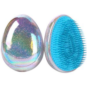 1Pc Haar Borstel Kam Ei Ronde Vorm Zachte Styling Tools Borstels Detangling Kam Salon Haarverzorging Kam Voor reizen