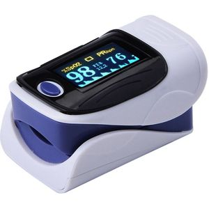 Vingertop Pulsoximeter Blood Oxygen Monitor SPO2 Pr Hartslagmeter Oximeters Saturatiemeter De Dedo Zonder Batterij