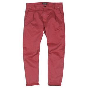 Simwood 2022 Achterzakken Rode Broek Mannen Little Casual Elastische Broek Slim Fit Broek SI980557