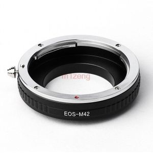 Canon-m42 Macro Adapter Ring Voor Canon Eos Ef Lens Naar M42 Schroef Mount Zeiss Pentax Mamiya Camera