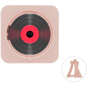 Draagbare Cd-speler Bluetooth-Compatibel Speaker Stereo Led Screen Wandmontage Cd Muziekspeler Met Afstandsbediening Fm Radio