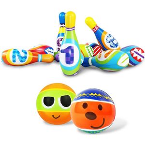 Educatief Ouder Kind Met 10 Pins Kids Sport Skittles Game Funny Bowling Set 2 Ballen Peuter Niet Giftig Thuis Indoor speelgoed