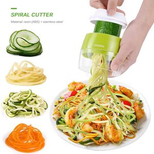 Cutter Aardappel Wortel Rasp Keuken Gereedschap Wortel Komkommer Rasp Spiral Blade Cutter Groente Fruit Slicer Salade Gereedschap