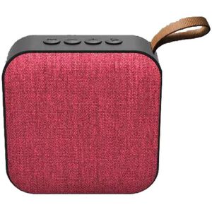 NATTHSWE T5 Stof Bluetooth Speaker met Card Insert Mini Draagbare Draadloze Audio Ondersteuning AUX, Tf-kaart, USB & Compatibel APP