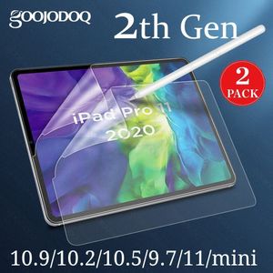 Goojodoq Als Schrijven Op papier zoals Screen Protector Voor Ipad Pro 11 10.2 10.5 Ipad Air 3 Screen Protector Mat Oppervlak film Gezicht Id