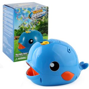 Elektrische Bubble Machine Automatische Cartoon Blue Whale Bubble Maker Bubble Blower Speelgoed Voor Kinderen Jongens Meisjes Leeftijd Van 4,5,6 En Hoger