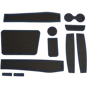 Non Slip Deur Slot Beker Mat Opslag Rubber Interieur Matten Voor Dacia Logan Ii Sandero 2 Stepway Tweede Generatie Jaar
