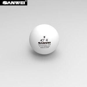 SANWEI 1 Ster 40 + Materiaal Seamed PP Bal Tafel tennisbal/ping pong bal 100 stks/zak Lange Levensduur