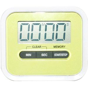 Mini Lcd Digitale Display Kookwekker Vierkante Keuken Countdown Alarm Magneet Klok Slaap Stopwatch Klok Timer