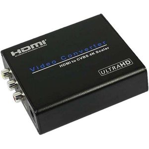 AM960 4K X 2K Hdmi Naar Av Converter Video Converter Hdmi Naar Cvbs Av 4K O Extractor fl/Fr Digitale Analoge Adapter Eu Plug