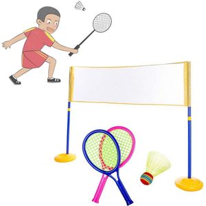 Outdoor Badminton Set Kinderen Sport Racket Kinderen Volleybal Badminton Racket Set U6R5