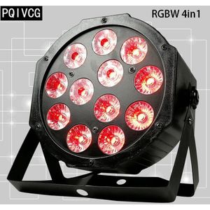 12X12 W/12X18 W Led Par Lichten Rgbw/Rgbwa Uv 4in1/6in1 Platte par Led Dmx512 Disco Professioneel Podium Dj Apparatuur