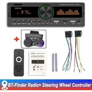 12V Stereo Auto Radio Digitale Bluetooth Handsfree MP3 Speler 60Wx4 Fm Audio Kit Usb/Sd 3.5Mm Aux input Ondersteuning Bluetooth Finder