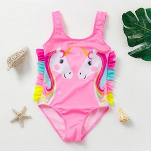 Mermaid Schaal Tutu Badpak Meisjes Een Stuk Zwemmen Kostuum Badpakken Little Girls &#39;Strand Badmode Badpak