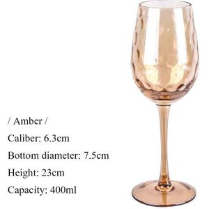 Colorful Crystal Glass Red Wine Glasses Tall Champagne Glasses Kitchenware Glass Water Glasses Party/bar/wedding Glasses Carafe