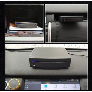 Zwart Usb Interface Auto Suv Externe Stereo Radio Schotel Box Cd/Dvd-speler Voor Android Interieur Onderdelen Auto Radio