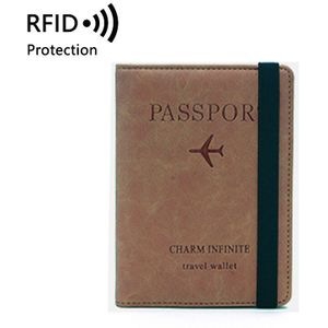 Rfid Vintage Zaken Passport Covers Holder Multi-Functie Id Bankkaart Vrouwen Mannen Pu Lederen Portemonnee Case Travel Accessoires