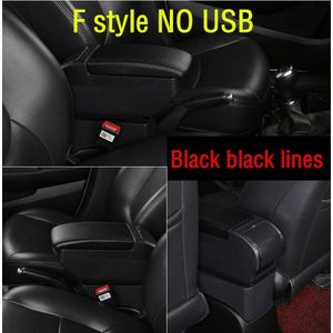 Armsteun Voor Renault Dacia Duster I Arm Rest Opbergdoos Decoratie Auto Styling met 9USB Opladen