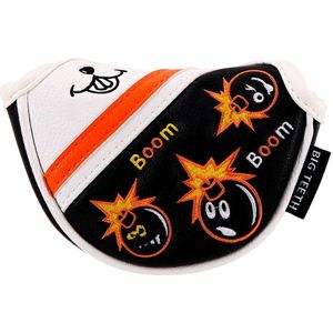 Putter Cover Half Mallet Mini Kleine Golf Headcover Club Head Protector Magnetische Sluiting Leather