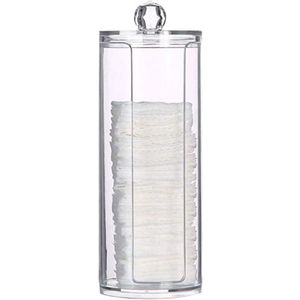 Acryl Wattenstaafjes Opslag Houder Box Make Organizer Cosmetische Wattenschijfje Organizer Sieraden Opbergdoos Lege Doos