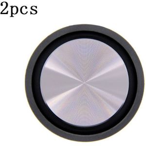 2Pcs Bass Radiator Luidspreker Membraan Extra Versterken Bass Trillingen Membraan Passieve Radiator Voor Woofer Speaker Diy Kits