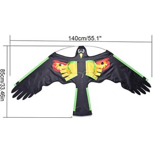 Vogel Repeller Flying Hawk Kite Grote Adelaar Vliegers Vogelverschrikker Decoy Voor Boerderij Pest Vogel Scarer