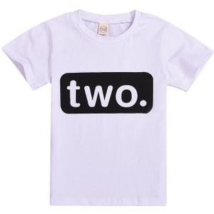 2nd Verjaardag Jongens T-shirt 2 Jaar Oude Peuter Kids Tee Outfit Tweede Twee T-shirt Party Kleding