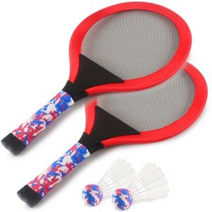 Kinderen Licht Badminton Racket Verlichte Racket Verlichting Badminton Racket Set Met Led-verlichting