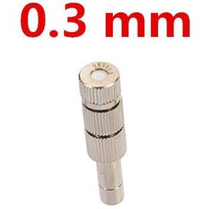 60 Pcs Tuin Irrigatiesysteem 6 Mm Quick-Connect Verneveling Nozzles Lage Druk Messing Filter In Sproeikoppen